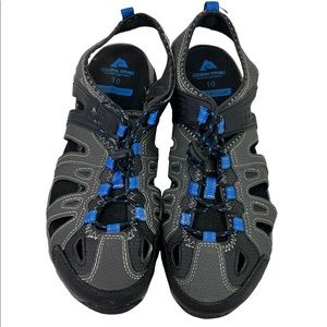 Ozark Trail Mens SANDALS Shoes Size 10 Flexible Water Hiking Sports Memory Foam